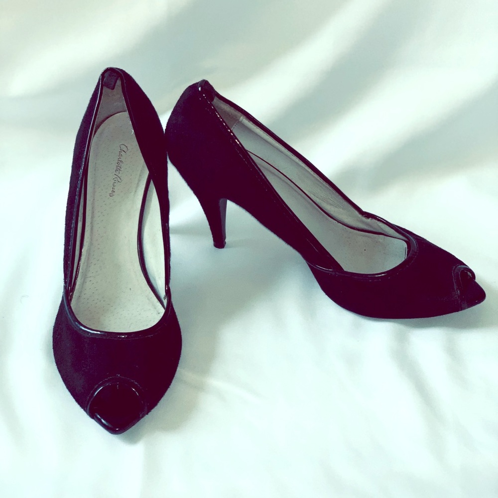Black heels